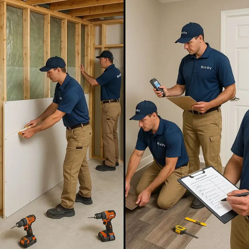 Repairs and Reconstruction process in Northgate, OH